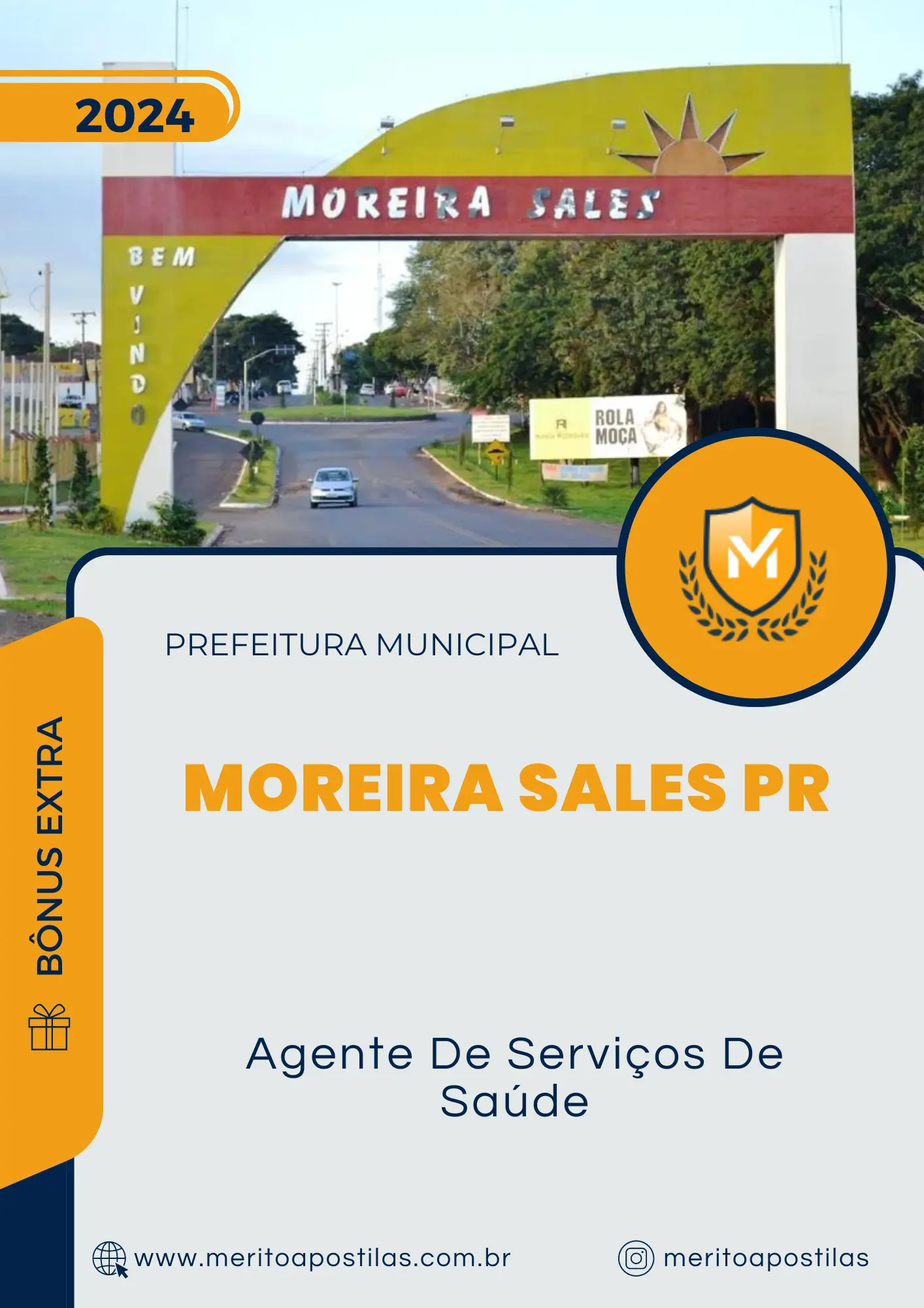 Apostila Agente De Serviços De Saúde Prefeitura de Moreira Sales PR 2024