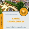 Apostila Agente De Serviços Gerais Prefeitura de Santa Leopoldina ES 2024