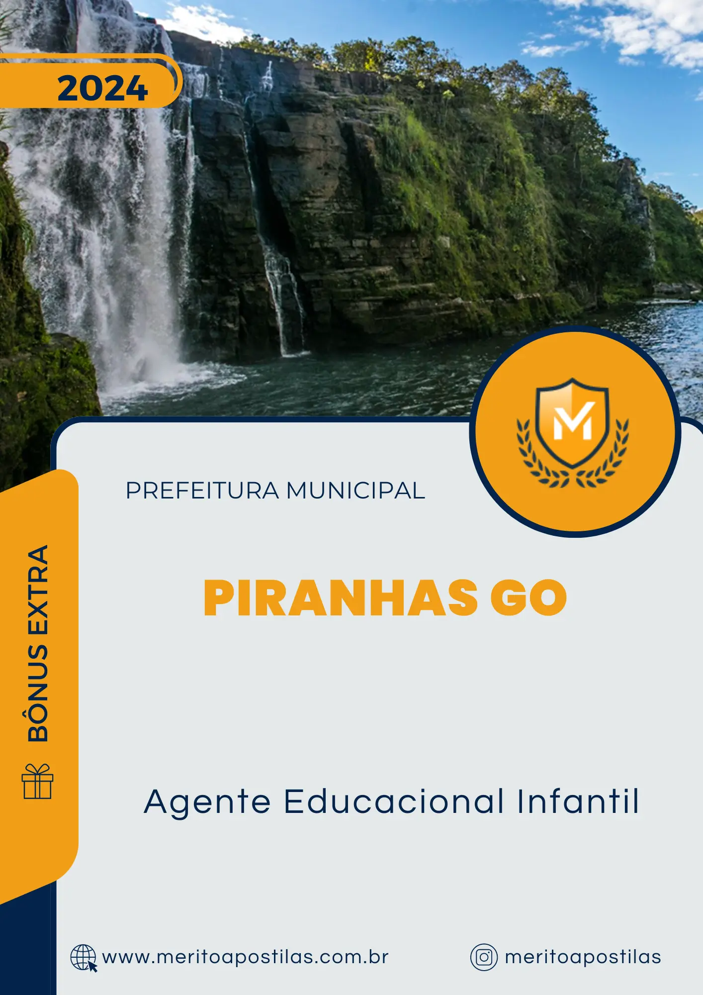 Apostila Agente Educacional Infantil Prefeitura de Piranhas GO 2024
