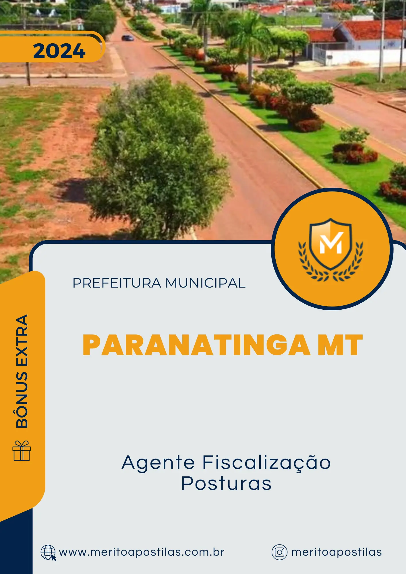 Apostila Agente Fiscalização Posturas Prefeitura de Paranatinga MT 2024
