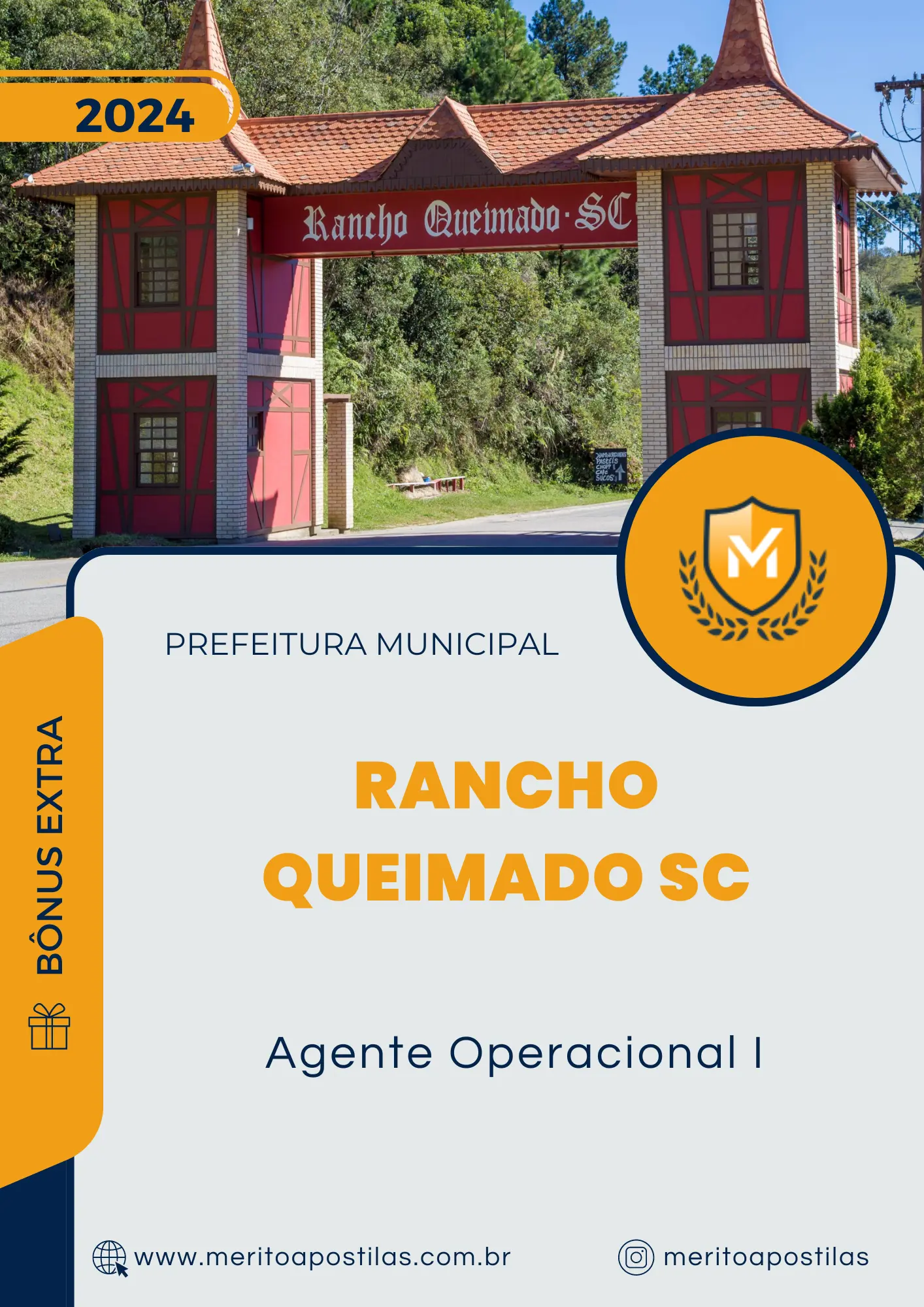 Apostila Agente Operacional I Prefeitura de Rancho Queimado SC 2024