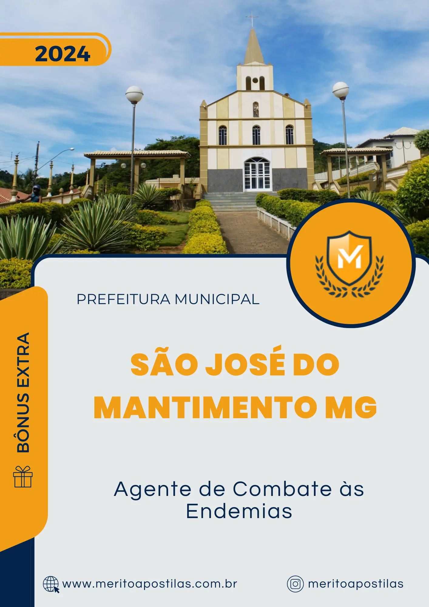 Apostila Agente de Combate às Endemias Prefeitura de São José do Mantimento MG 2024