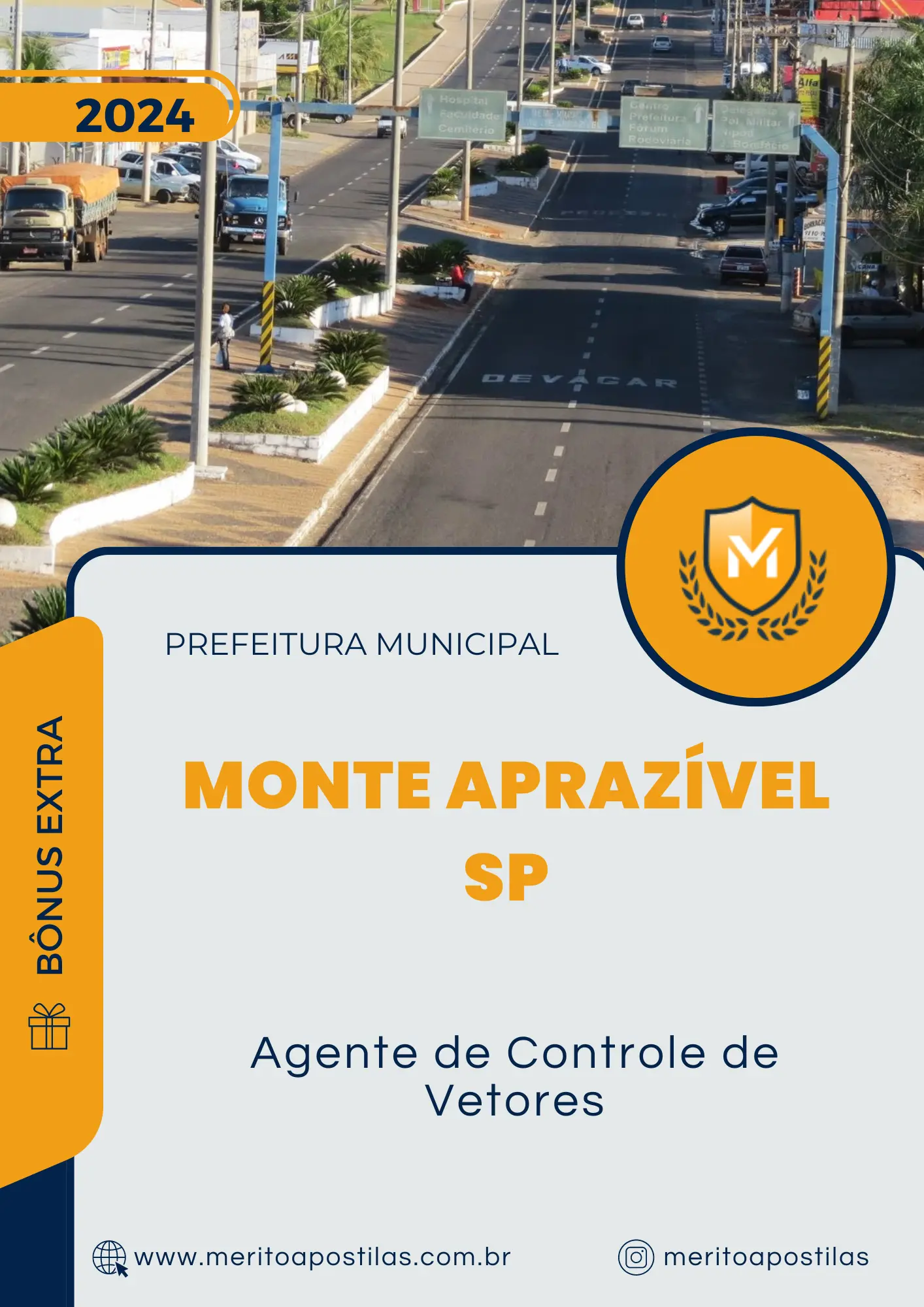 Apostila Agente de Controle de Vetores Prefeitura de Monte Aprazível SP 2024