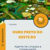 Apostila Agente de Limpeza e Conservação Câmara de Ouro Preto do Oeste RO 2024