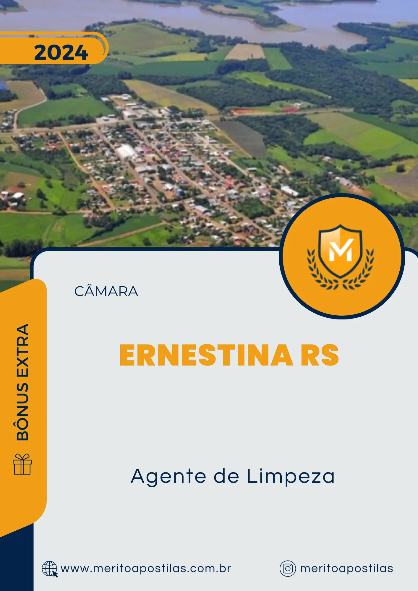 Apostila Agente de Limpeza Câmara de Ernestina RS 2024