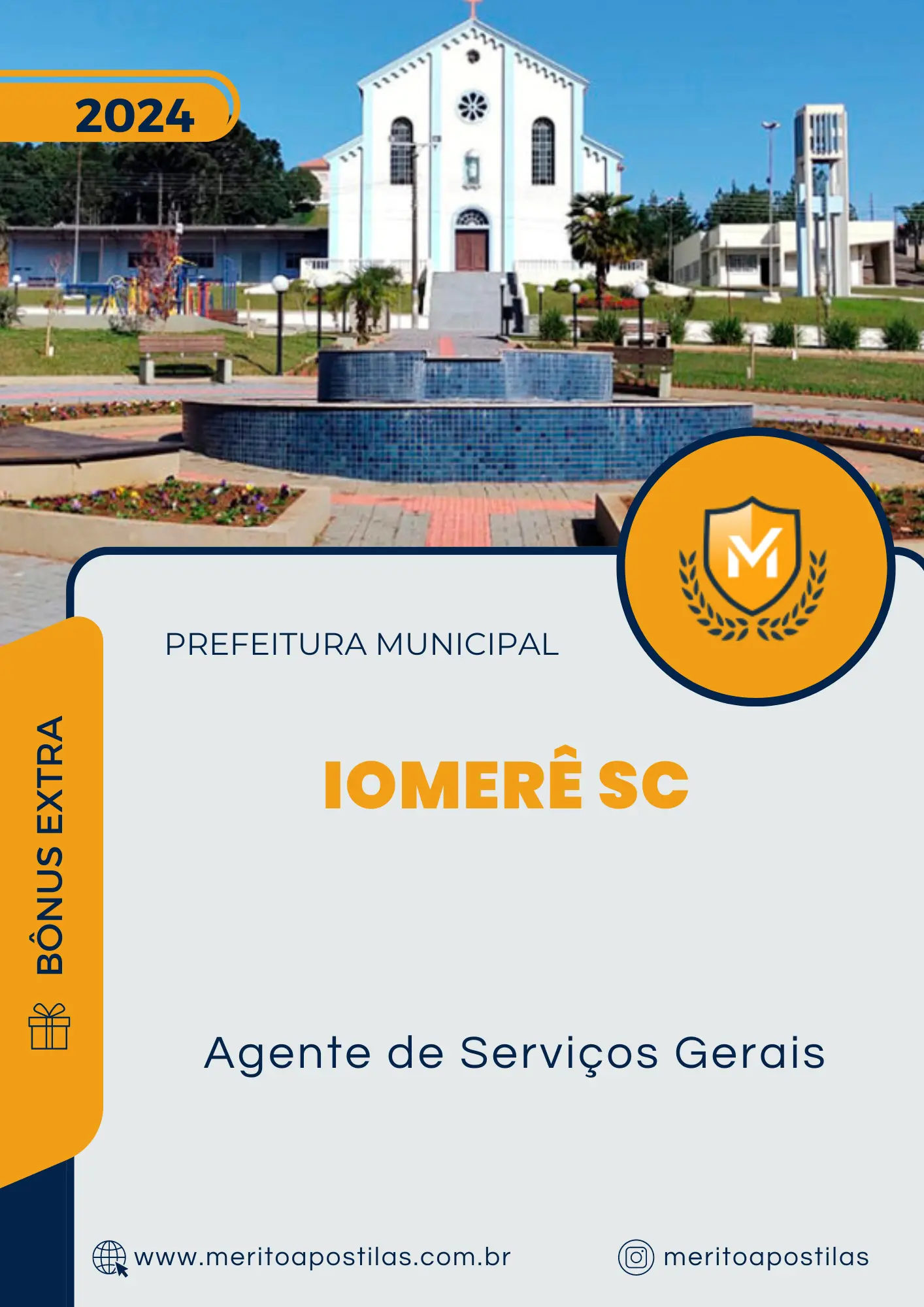 Apostila Agente de Serviços Gerais Prefeitura de Iomerê SC 2024