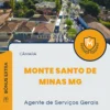 Apostila Agente de Serviços Gerais Câmara de Monte Santo de Minas MG 2024
