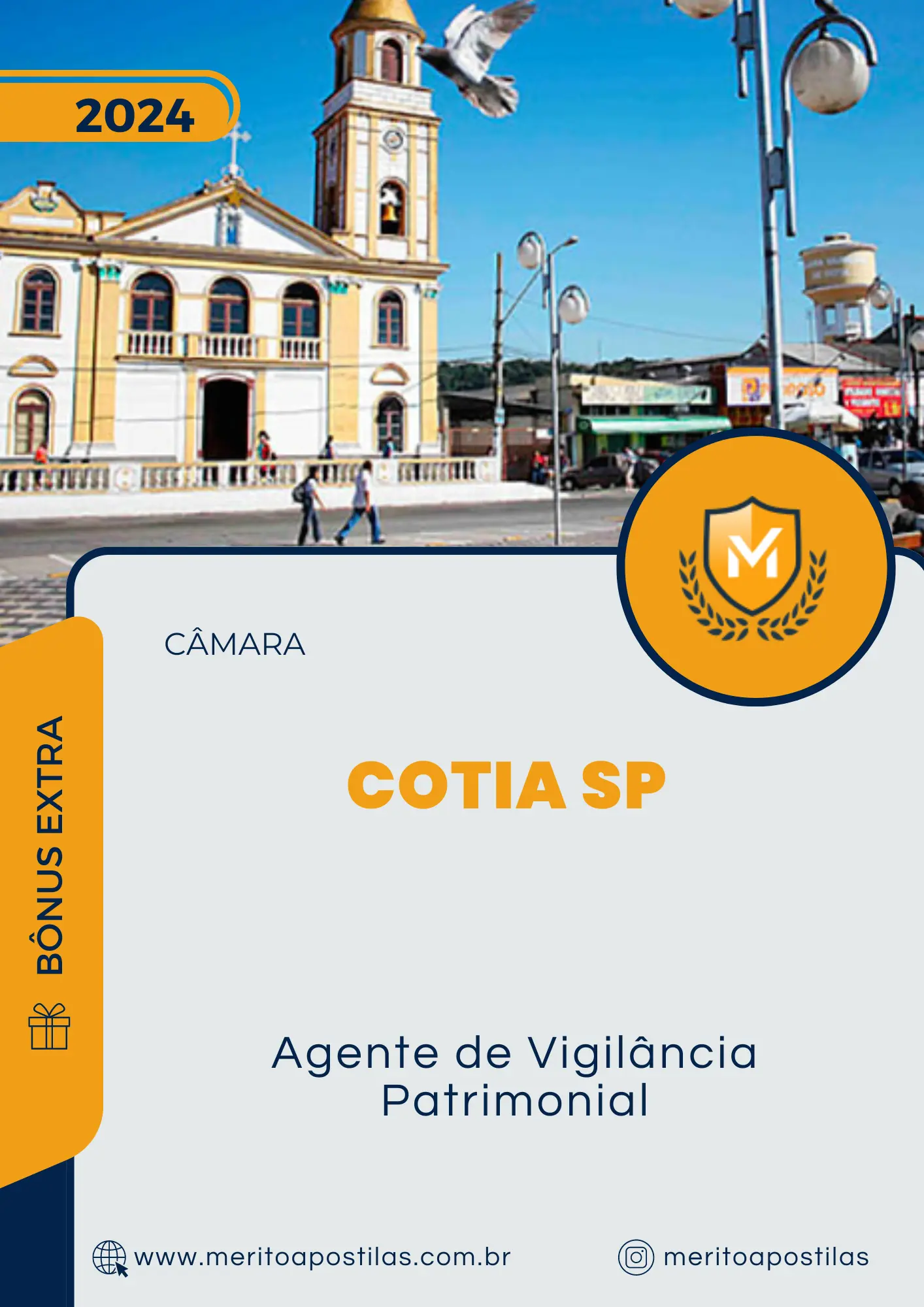 Apostila Agente de Vigilância Patrimonial Câmara de Cotia SP 2024