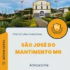Apostila Almoxarife Prefeitura de São José do Mantimento MG 2024