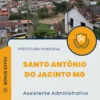 Apostila Assistente Administrativo Prefeitura de Santo Antônio do Jacinto MG 2024