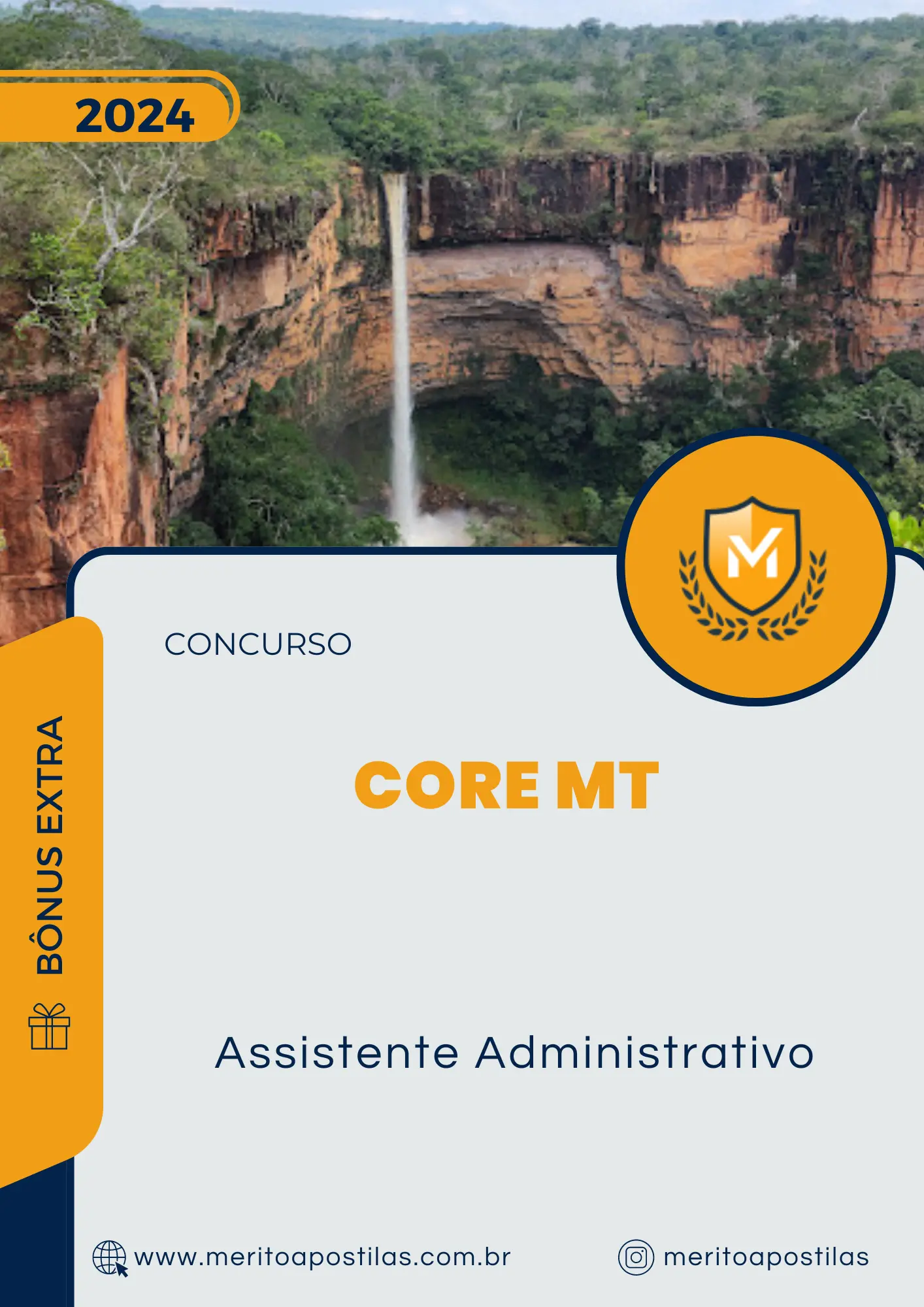 Apostila Assistente Administrativo Concurso CORE MT 2024