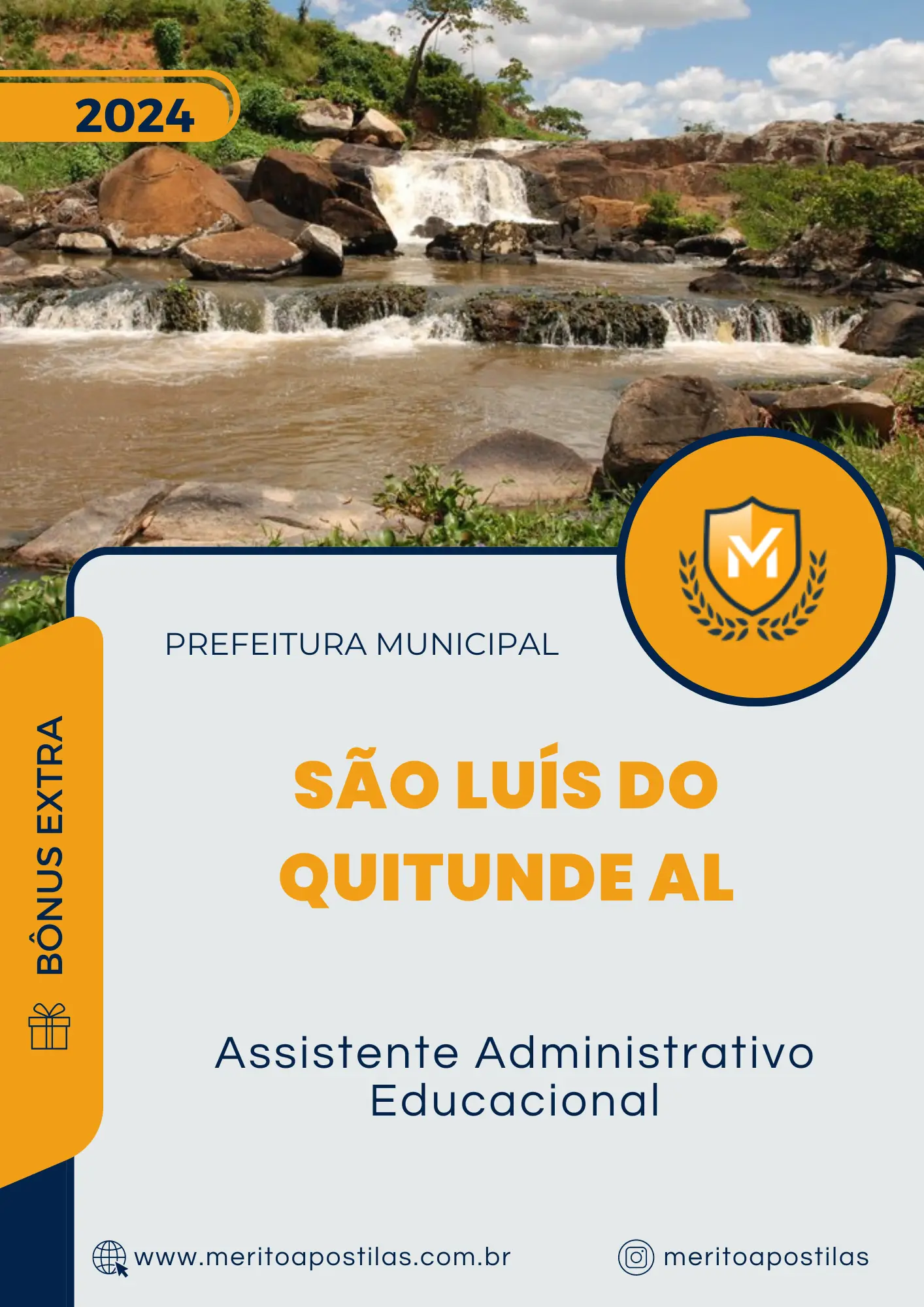 Apostila Assistente Administrativo Educacional Prefeitura de São Luís do Quitunde AL 2024