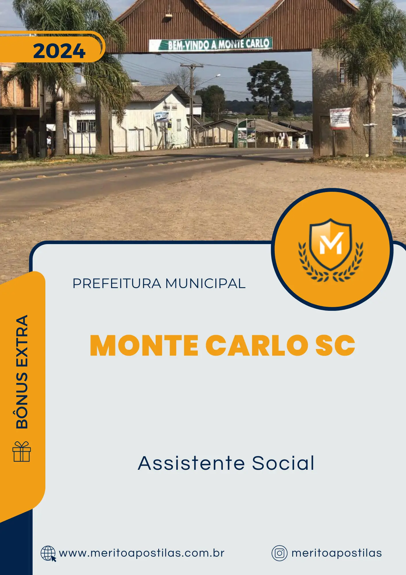 Apostila Assistente Social Prefeitura de Monte Carlo SC 2024