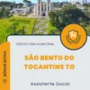 Apostila Assistente Social Prefeitura de São Bento do Tocantins TO 2024