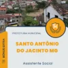 Apostila Assistente Social Prefeitura de Santo Antônio do Jacinto MG 2024