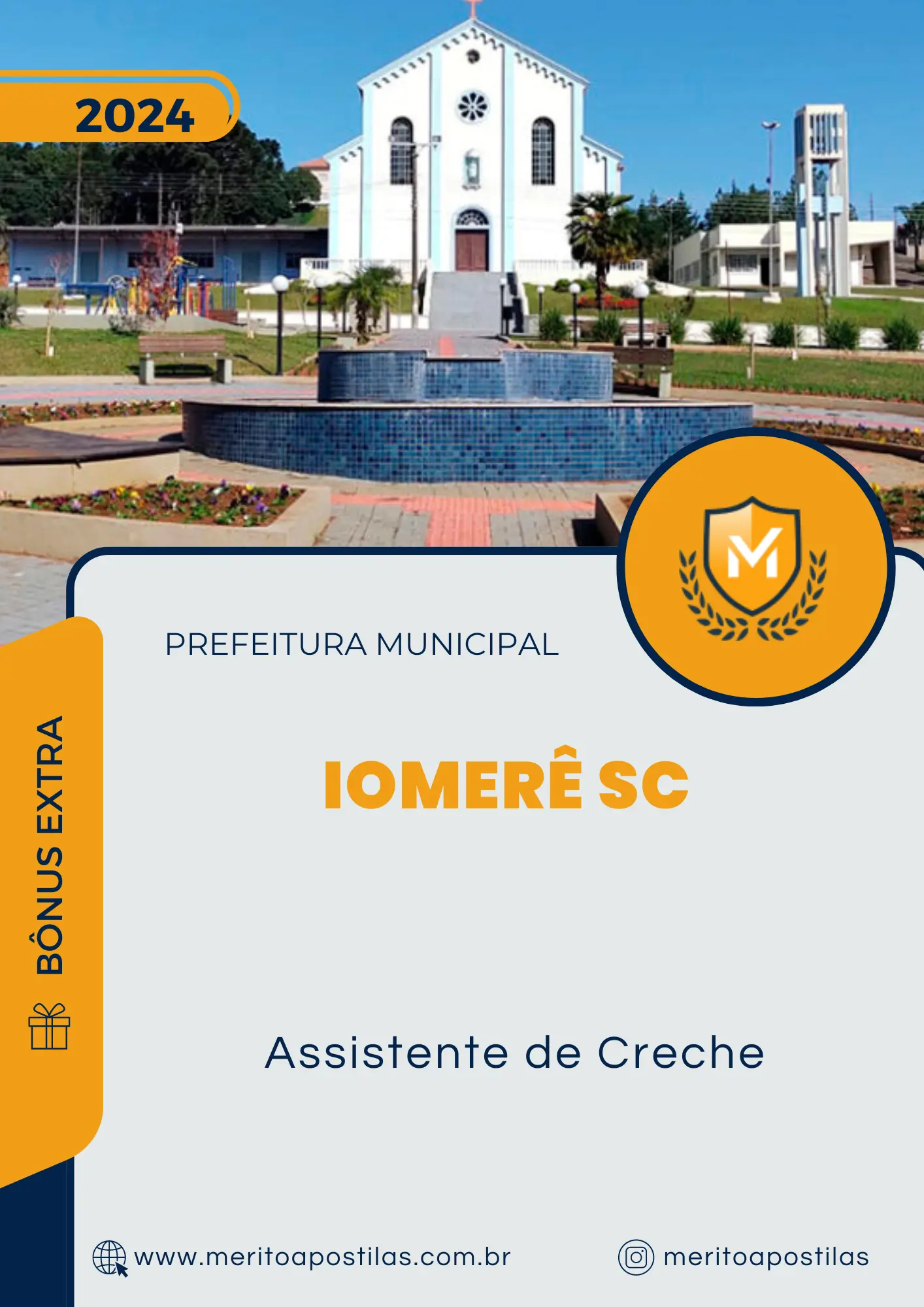 Apostila Assistente de Creche Prefeitura de Iomerê SC 2024