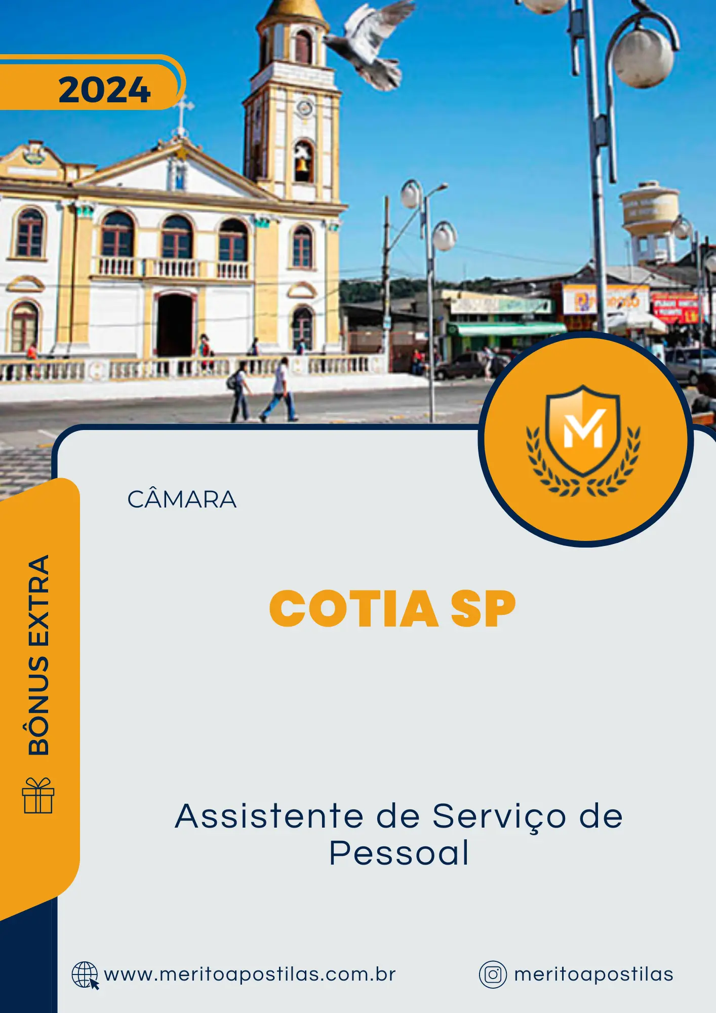 Apostila Assistente de Serviço de Pessoal Câmara de Cotia SP 2024