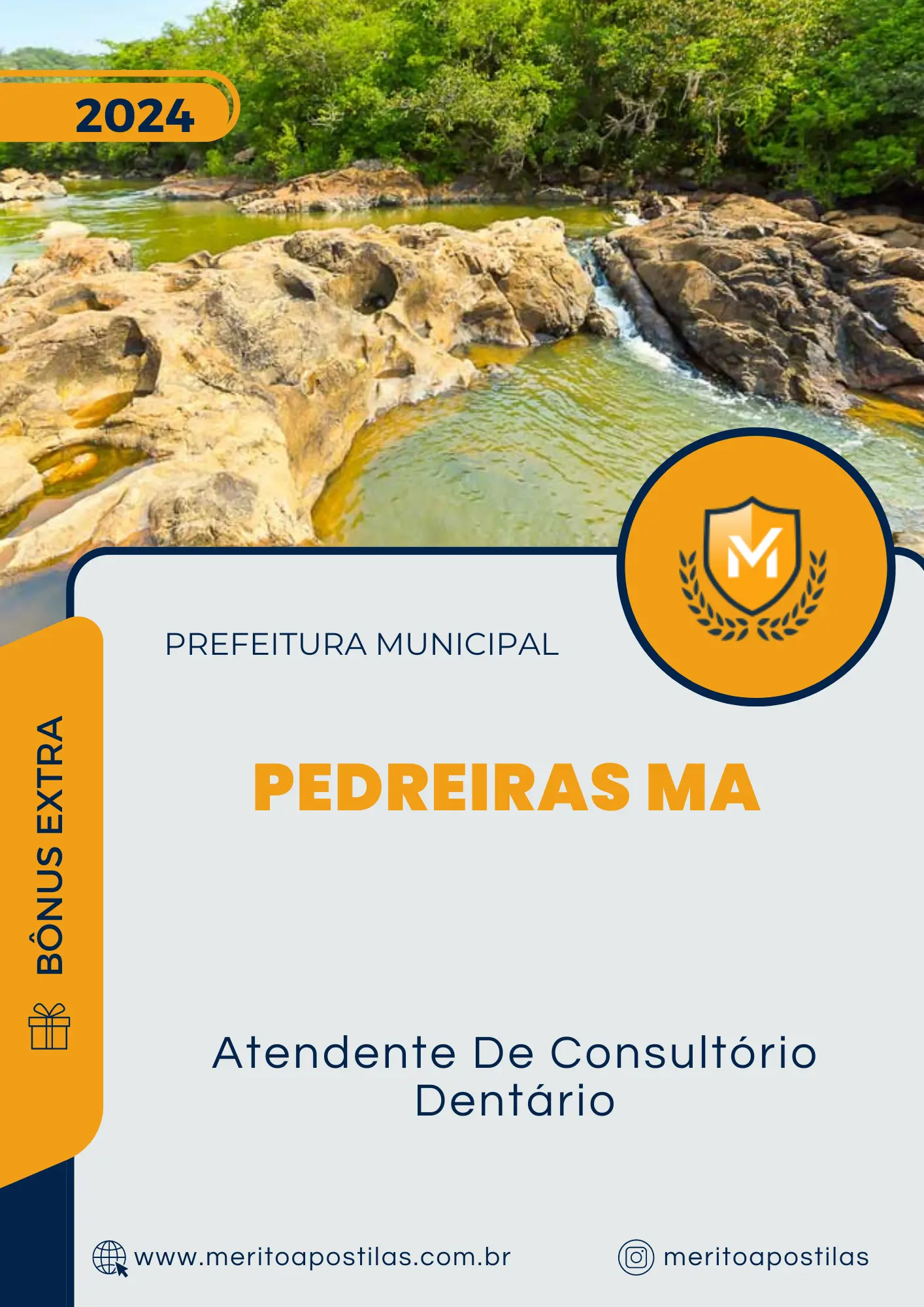 Apostila Atendente De Consultório Dentário Prefeitura de Pedreiras MA 2024
