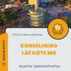 Apostila Auxiliar Administrativo Prefeitura de Conselheiro Lafaiete MG 2024