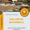 Apostila Auxiliar De Consultório Dentário Prefeitura de São Luís do Quitunde AL 2024