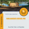 Apostila Auxiliar De Licitações Prefeitura de Grandes Rios PR 2024
