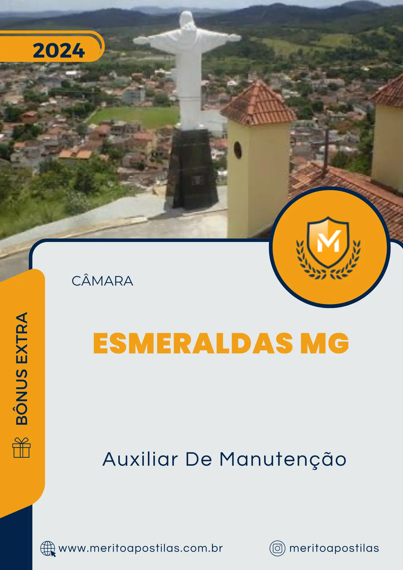Apostila Auxiliar De Manutenção Câmara de Esmeraldas MG 2024
