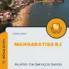 Apostila Auxiliar De Serviços Gerais Concurso de Mangaratiba RJ 2024