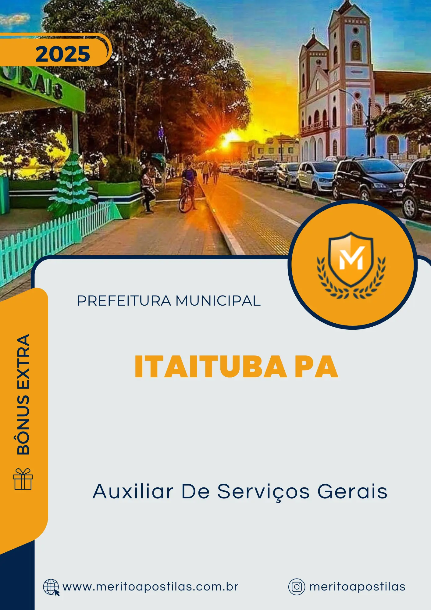 Apostila Auxiliar De Serviços Gerais Prefeitura de Itaituba PA 2025