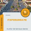 Apostila Auxiliar de Serviços Gerais Câmara de Itaporanga PB 2024