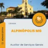 Apostila Auxiliar de Serviços Gerais Câmara de Alpinópolis MG 2024