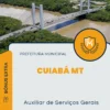 Apostila Auxiliar de Serviços Gerais Prefeitura de Cuiabá MT 2024