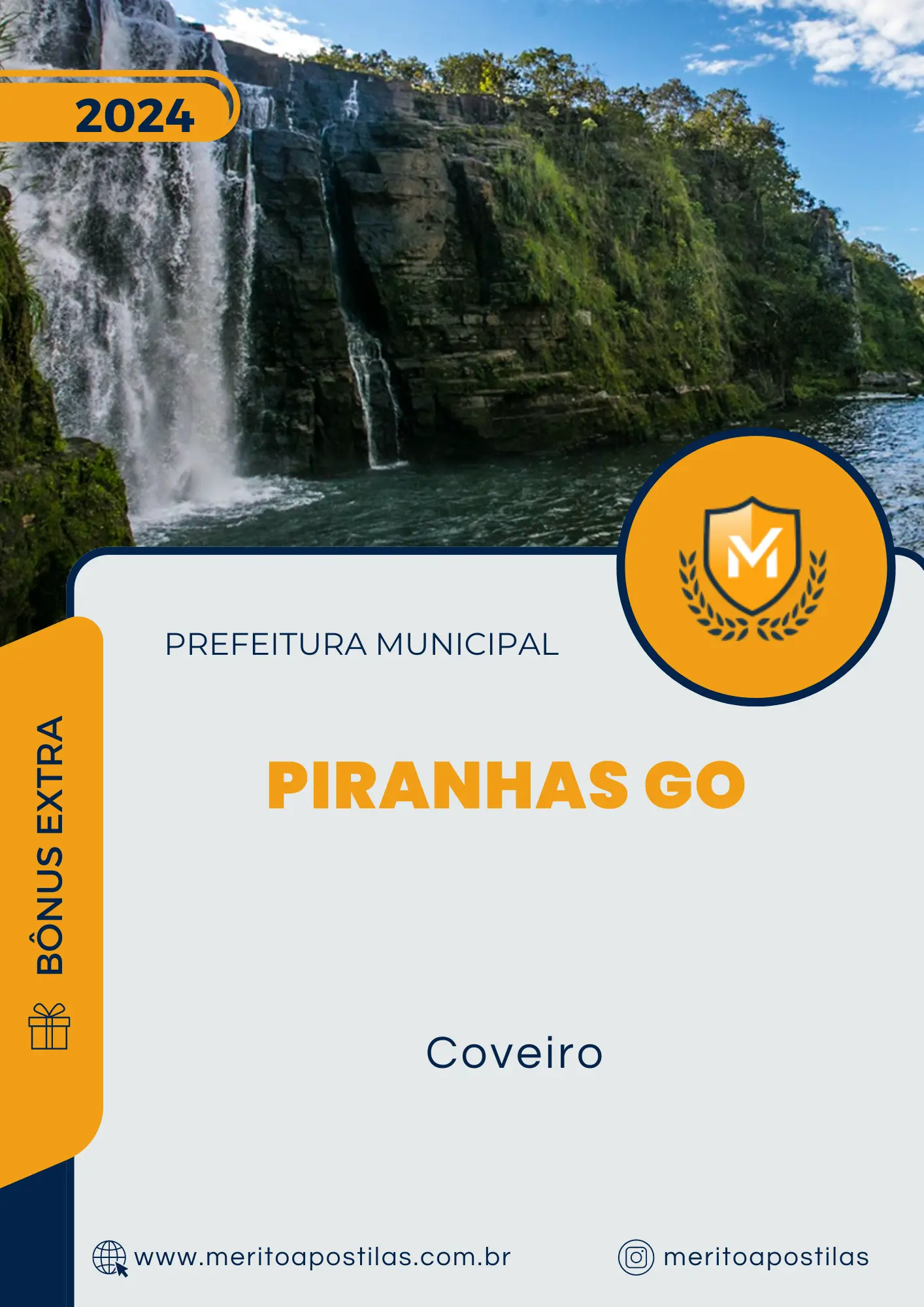 Apostila Coveiro Prefeitura de Piranhas GO 2024