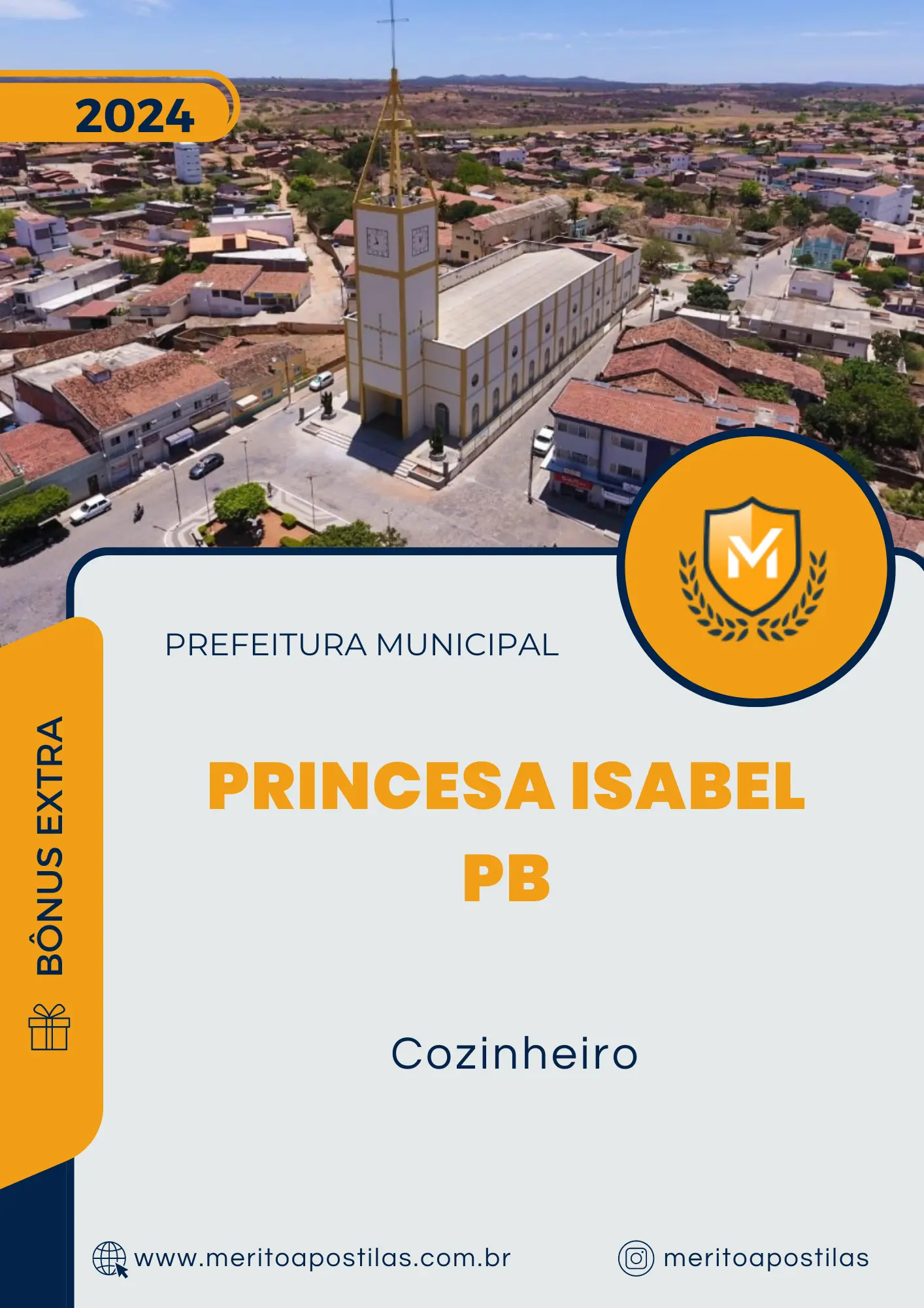 Apostila Cozinheiro Prefeitura de Princesa Isabel PB 2024