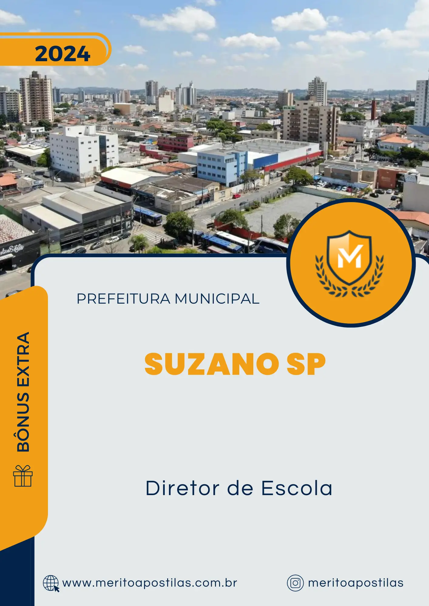 Apostila Diretor de Escola Prefeitura de Suzano SP 2024