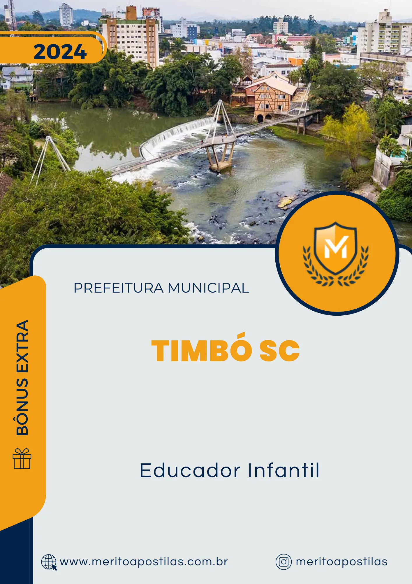 Apostila Educador Infantil Prefeitura de Timbó SC 2024