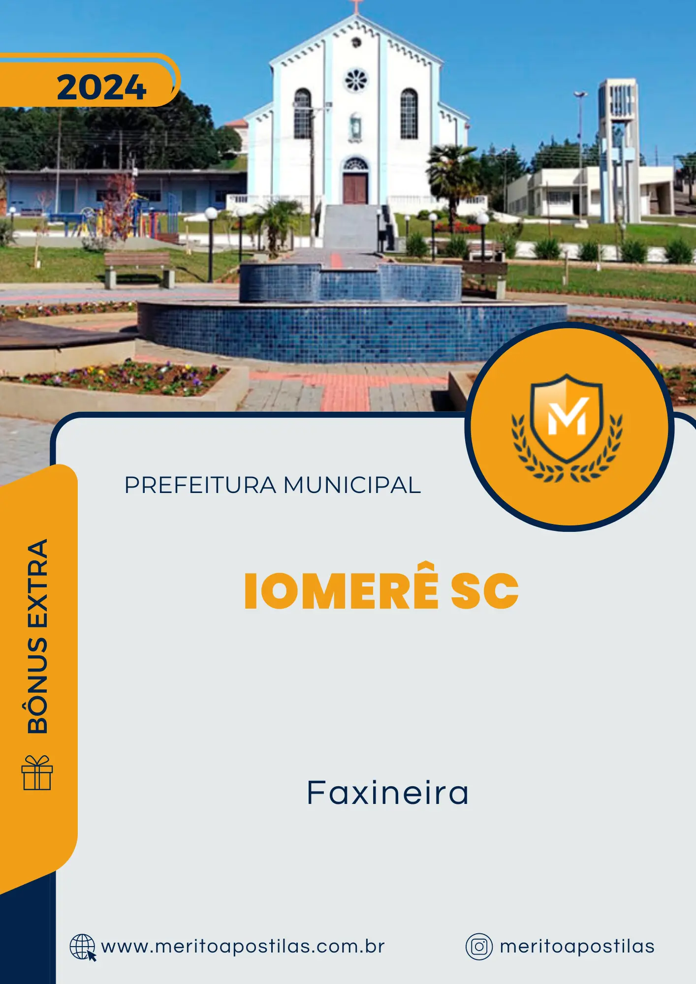 Apostila Faxineira Prefeitura de Iomerê SC 2024