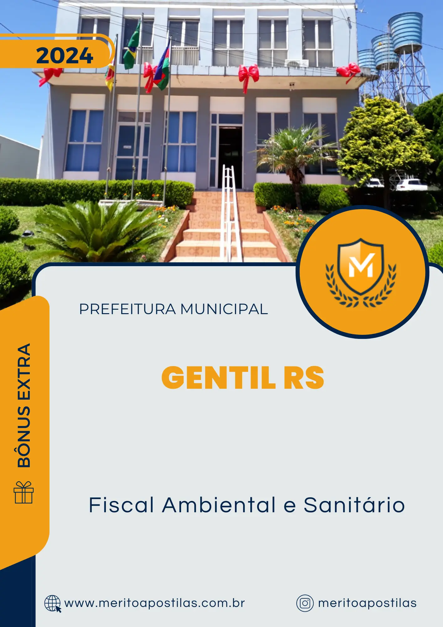 Apostila Fiscal Ambiental e Sanitário Prefeitura de Gentil RS 2024