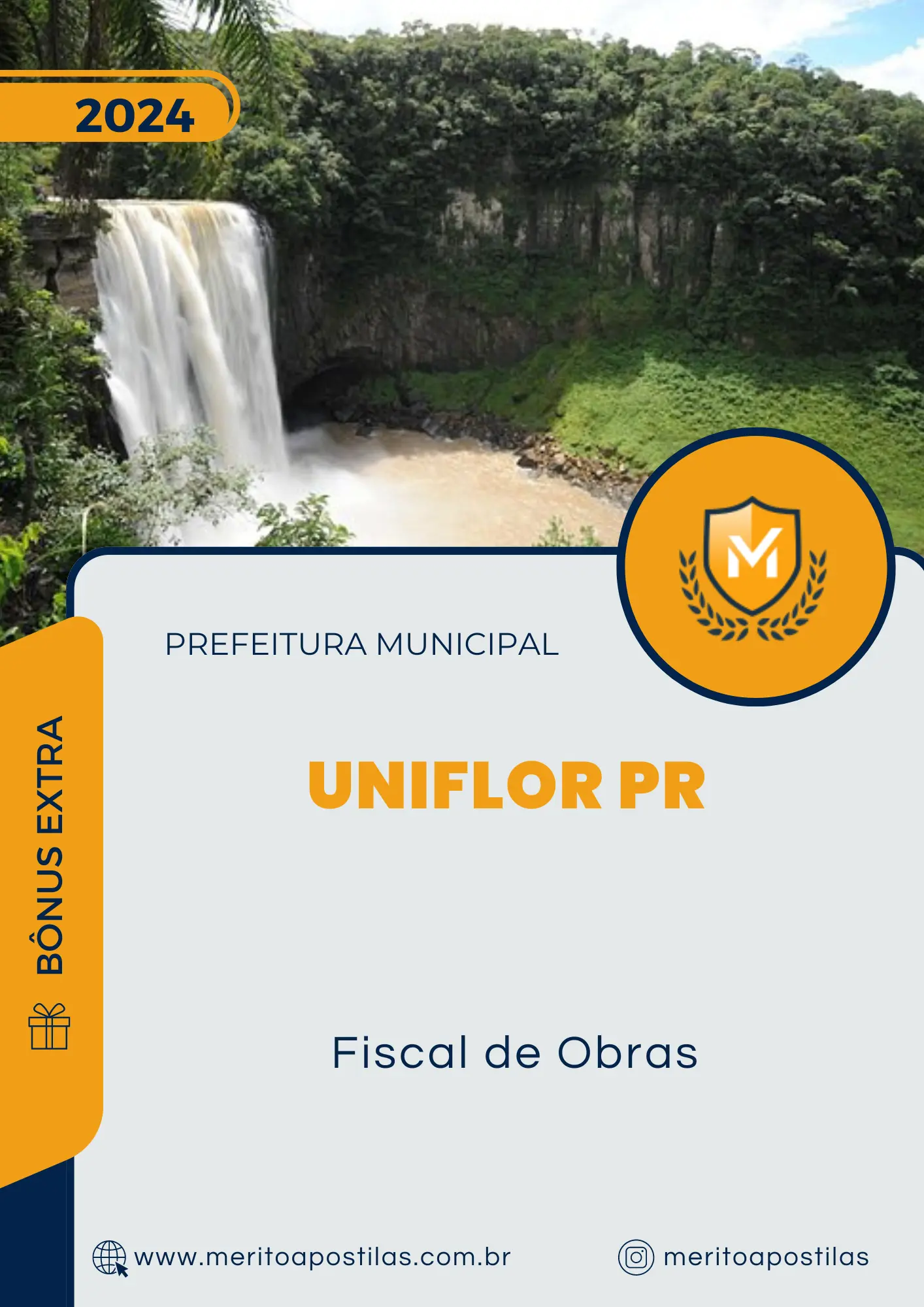 Apostila Fiscal de Obras Prefeitura de Uniflor PR 2024