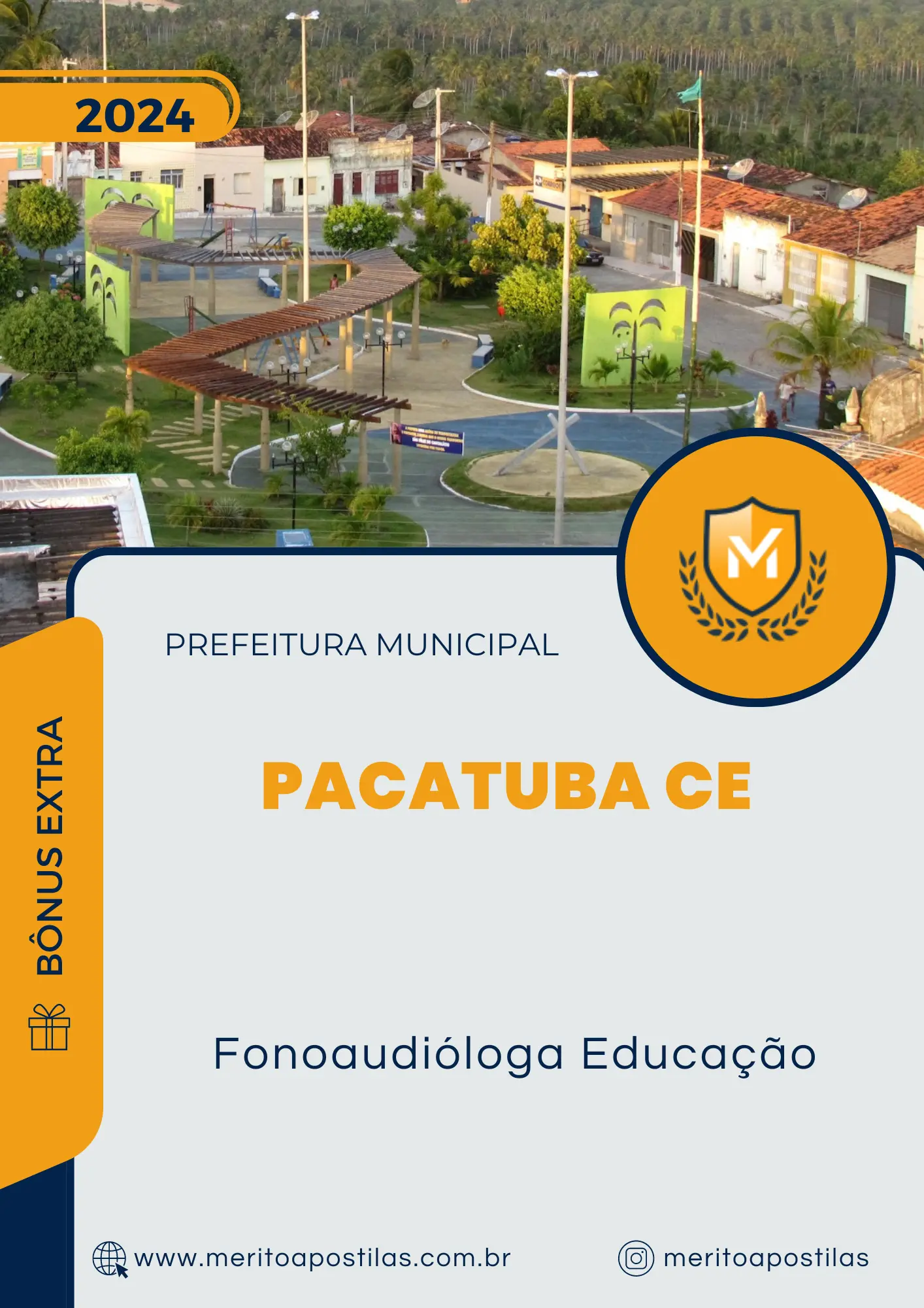 Apostila Fonoaudióloga Educação Prefeitura de Pacatuba CE 2024