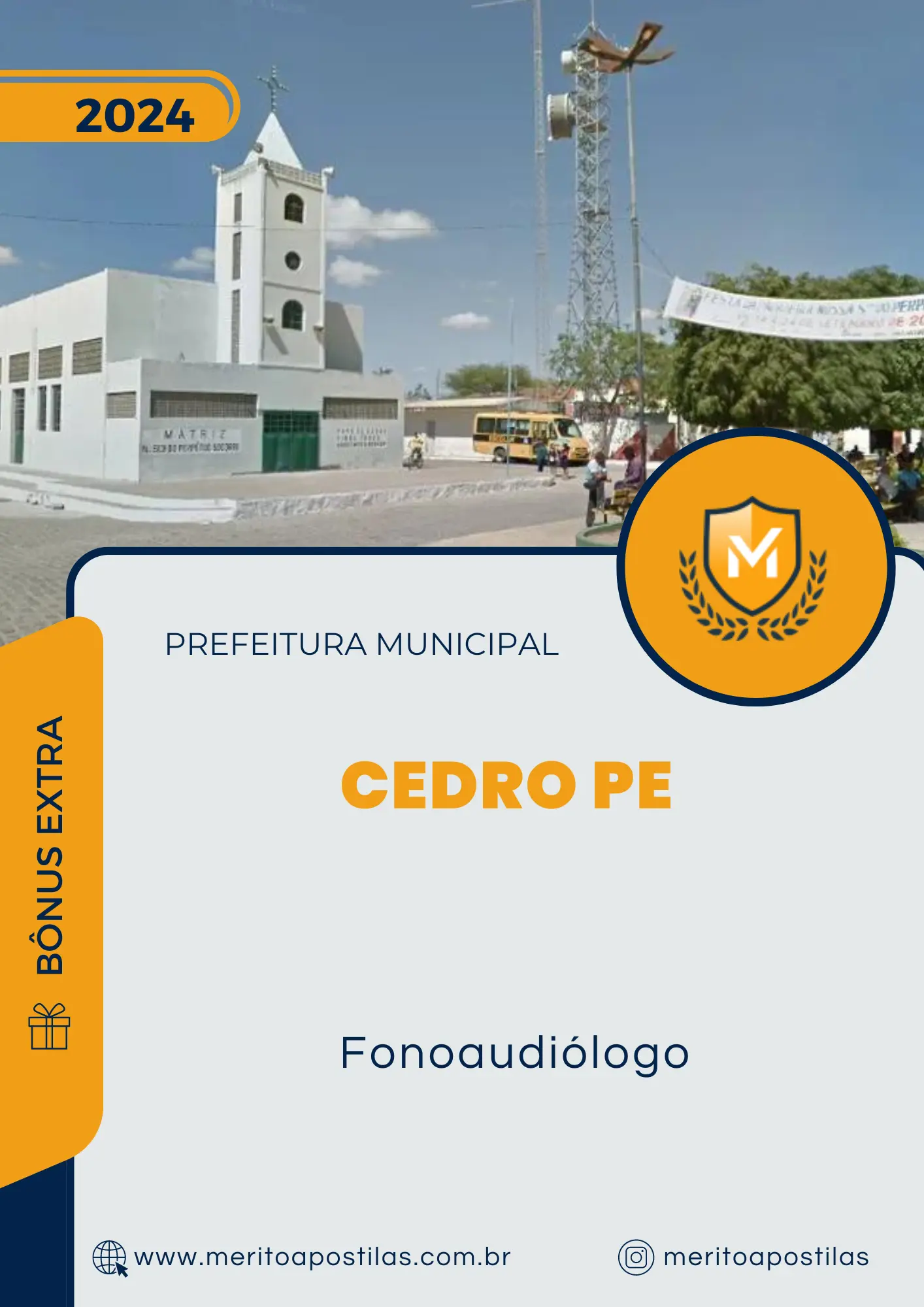 Apostila Fonoaudiólogo Prefeitura de Cedro PE 2024