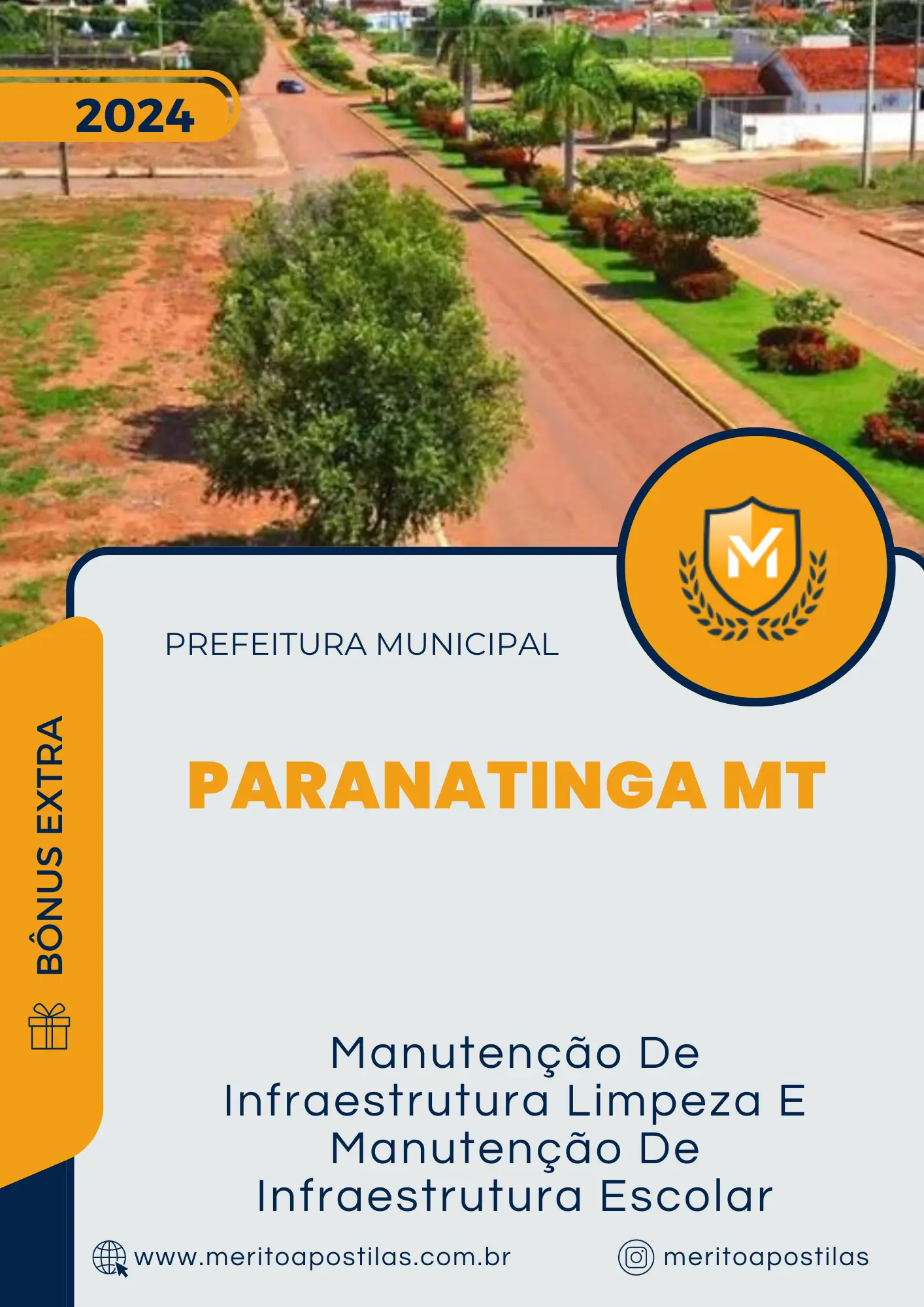 Apostila Manutenção De Infraestrutura Limpeza E Manutenção De Infraestrutura Escolar Prefeitura de Paranatinga MT 2024