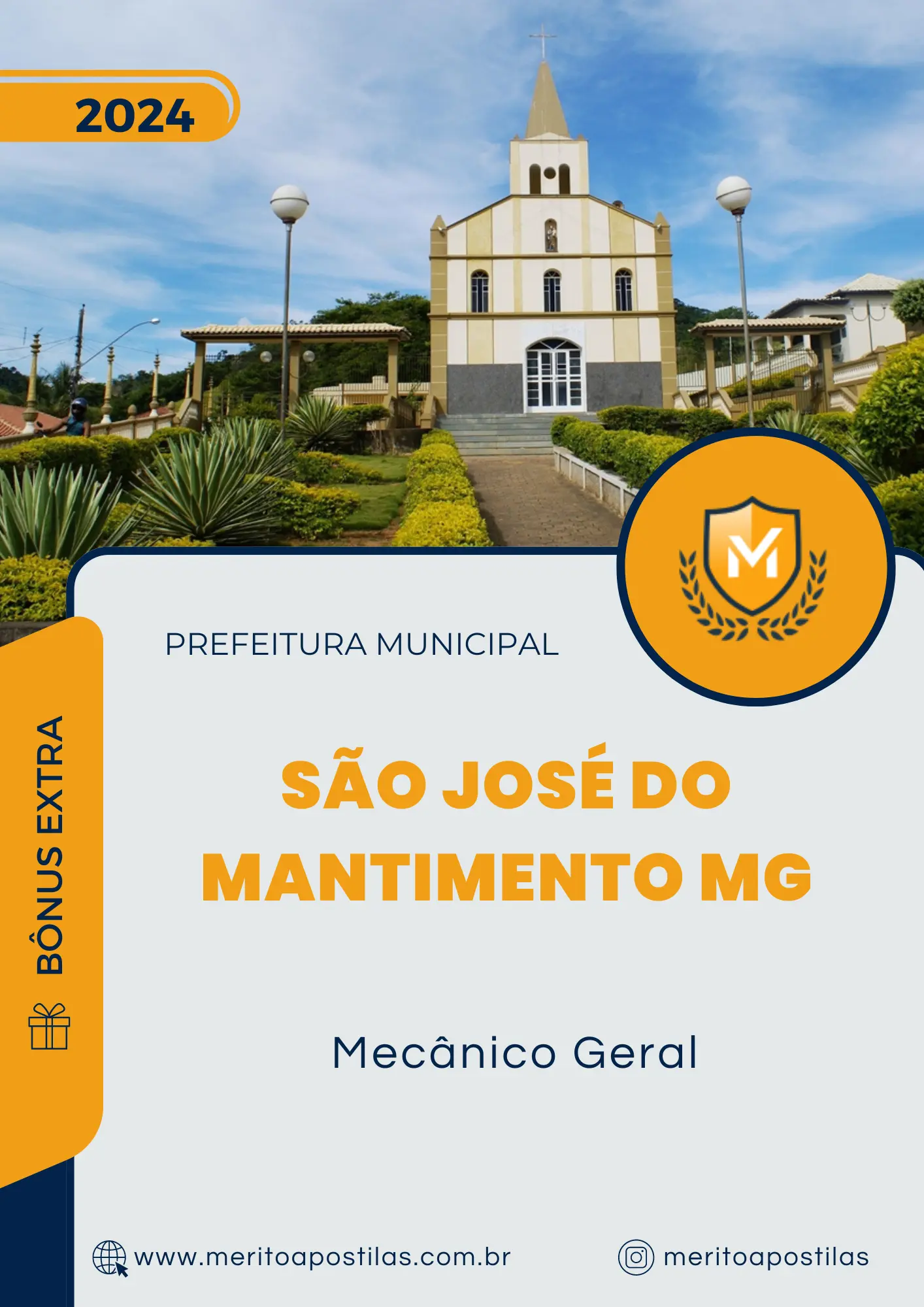 Apostila Mecânico Geral Prefeitura de São José do Mantimento MG 2024