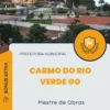 Apostila Mestre de Obras Prefeitura de Carmo do Rio Verde GO 2024