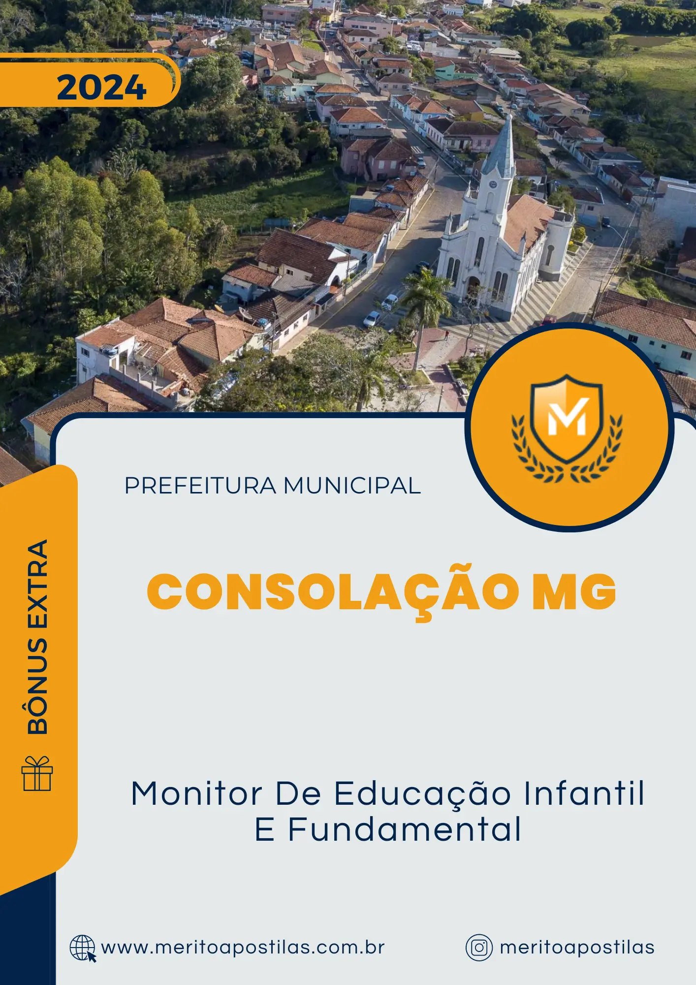 Apostila Monitor De Educação Infantil E Fundamental Prefeitura de Consolação MG 2024