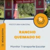 Apostila Monitor Transporte Escolar Prefeitura de Rancho Queimado SC 2024