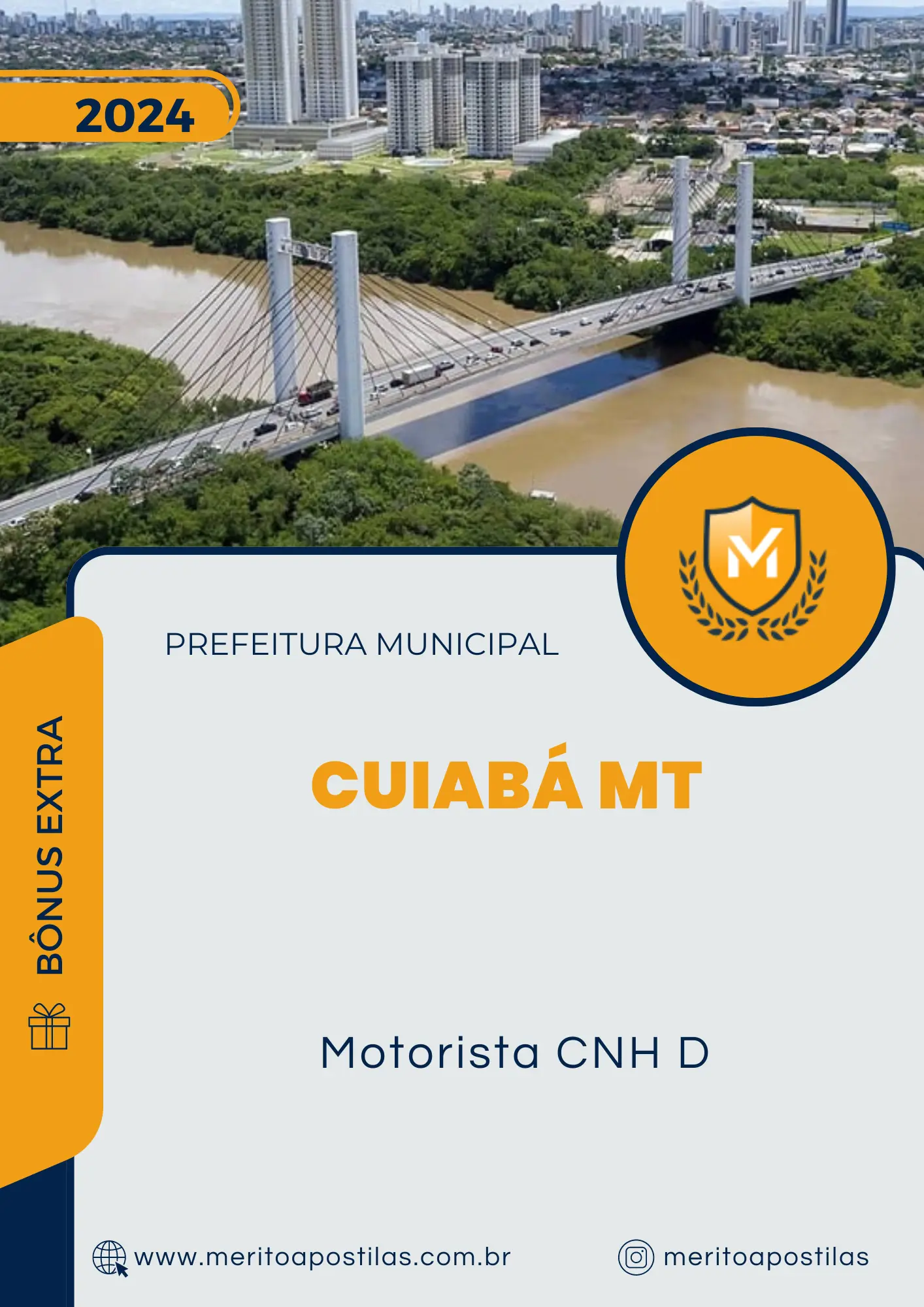 Apostila Motorista CNH D Prefeitura de Cuiabá MT 2024