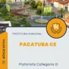Apostila Motorista Categoria D Prefeitura de Pacatuba CE 2024