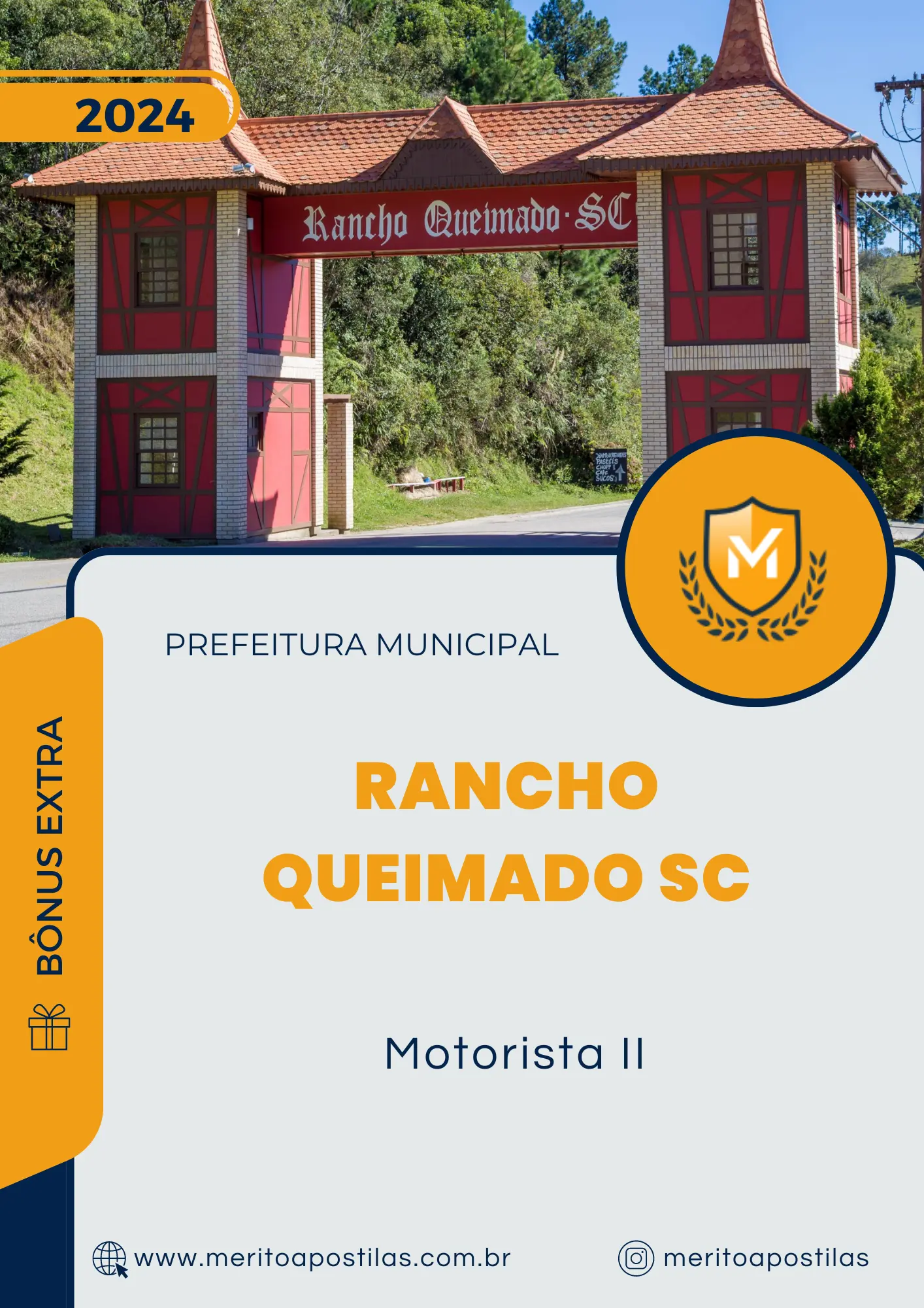 Apostila Motorista II Prefeitura de Rancho Queimado SC 2024