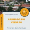 Apostila Motorista de Automóveis Prefeitura de Carmo do Rio Verde GO 2024