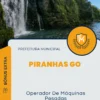 Apostila Operador De Máquinas Pesadas Prefeitura de Piranhas GO 2024